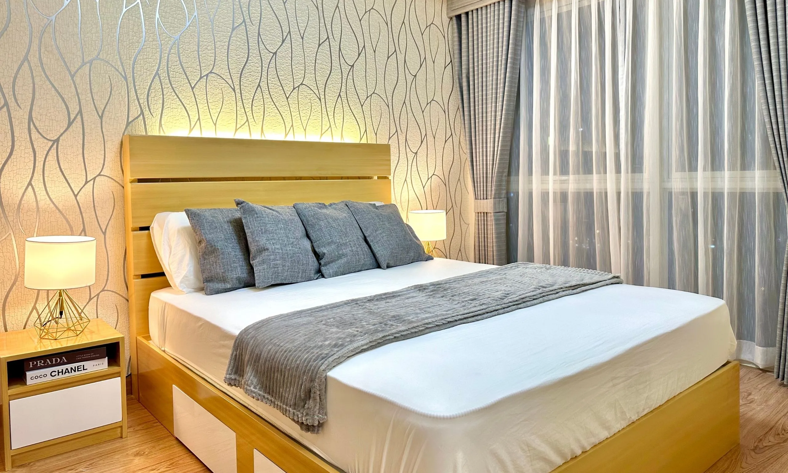 Condo unit after setup